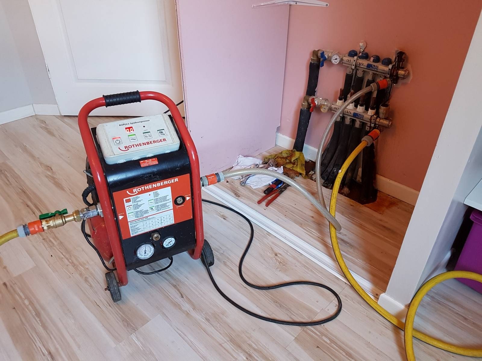 Ataşehir Vaillant Hermetik Şofben Petek Temizliği